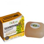 Шампунь твердый Бережная забота Мед и душица