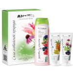 AltaiBio Набор для тела (г/душа Ягодный микс, к/рук Обл/рыжик, к/ног/увл Клевер/смородина)
