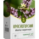 Напиток чайный серия Красногорский "Мята перечная" 50гр