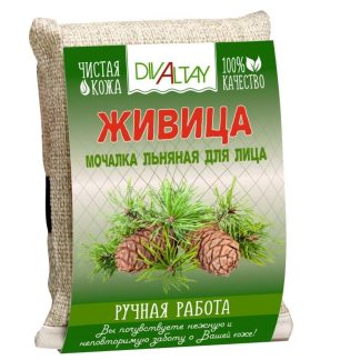 Мочалка льняная для лица Живица