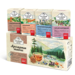 Подарочный набор травяных чаев "Ароматы тайги", 4*50 г