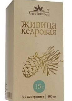 АлтайФлора Живица кедровая 15% фл. 100 мл