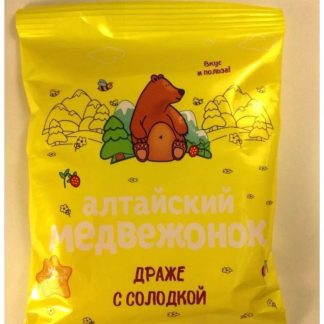 "АлтайФлора" драже сахаристое "с солодкой" г