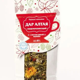Чайный напиток "Дар Алтая" общеукрепляющий 180 гр. крафт