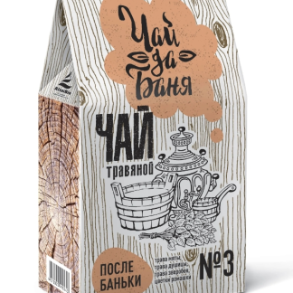 Чай-да-Баня Травяной чай "Банный № 3", 80 г