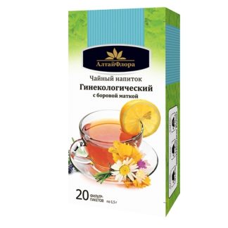 Напиток чайный "Гинекологический с боровой маткой" 20 ф/п * 1,5 гр.