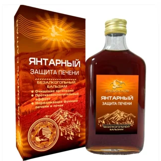 Янтарный Стекло НП бальзам безалкогольный 0,25