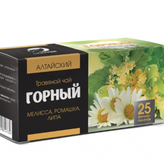 Травяной чай Горный, 25 фильтр-пакет по 1,2 г
