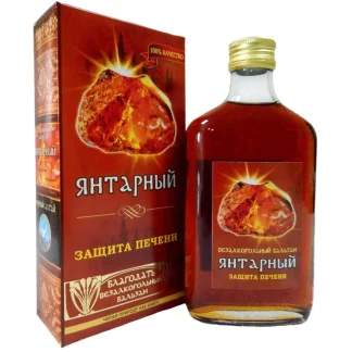 Янтарный Стекло бальзам безалкогольный 0,25