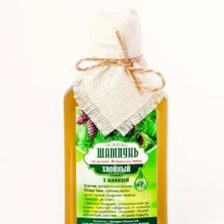 Шампунь "Хвойный с кедровой живицей" (избавит от зуда и раздражения) 250мл