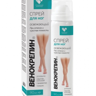 Венокрепин освежающий спрей для ног 90мл
