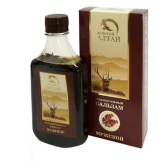 бальзам АЛТАЙ ФЛОРА "Золотой Алтай" мужской безалкогольный ул. 250мл