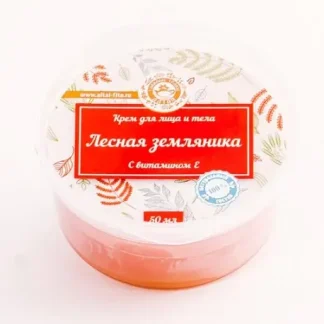 "Лесная земляника" с прополисом, крем для лица и тела 50мл