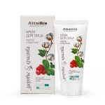 Крем для лица ALTAIBIO хлопок и брусника для сухой кожи 50 мл