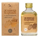 Живица кедровая с каменным маслом 100 мл