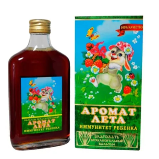 Аромат лета Стекло бальзам безалкогольный 0,25