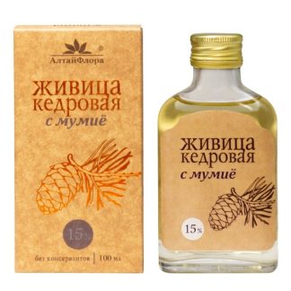 Живица кедровая с мумиё 100 мл