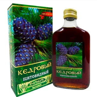 Кедровый бальзам Стекло безалкогольный 0,25