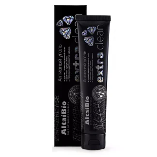 Зубная паста ALTAIBIO "Активный уголь" 75 мл