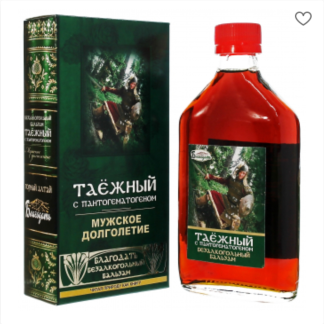 Таежный Стекло бальзам безалкогольный 0,25