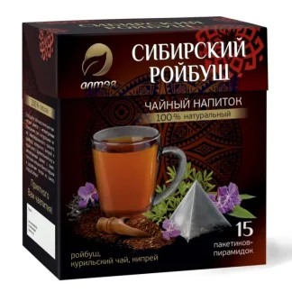 АЛТЭЯ Чайный напиток "Сибирский Ройбуш" 15 пакетиков-пирамидок