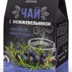 Чайный напиток Алтэя Травяной чай с можжевельником уп.80 г