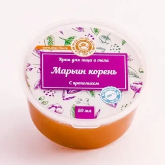 "Марьин корень" с прополисом, крем для лица и тела 50мл