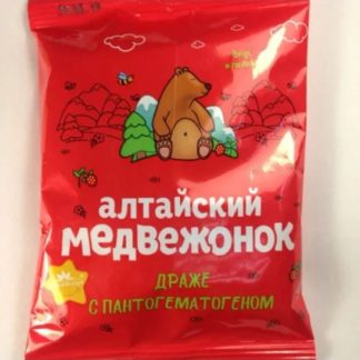 "АлтайФлора" драже сахаристое "с пантогематогегом" г