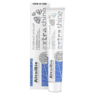 Зубная паста Altaibio "Активный кальций" туб. 75мл
