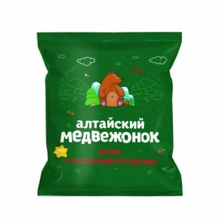 Алтайфлора Драже сахаристое "С кедровыми орешками"