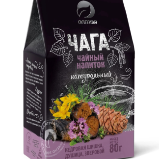 Алтэя Чайный напиток «Фиточай Чага с кедровой шишкой, душицей и зверобоем»