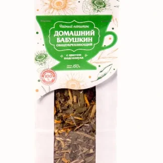 Чайный напиток "Домашний бабушкин", (общеукрепляющий) 150гр. крафт