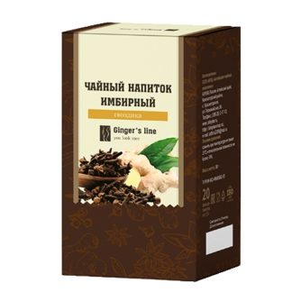 АлтайФлора Чайный напиток Имбирный с гвоздикой