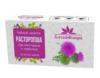 Фиточай АлтайФлора Расторопша фильтр-пак. 1,5г N20