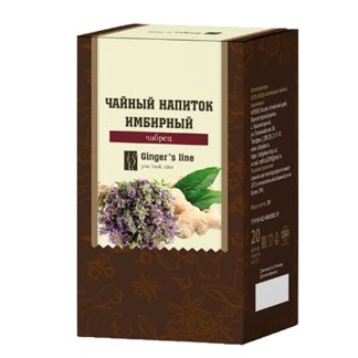 Напиток чайный "Имбирный с чабрецом" 20 ф/п * 1,5 гр.