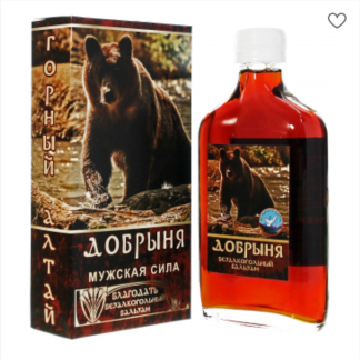 Добрыня Стекло НП бальзам безалкогольный 0,25